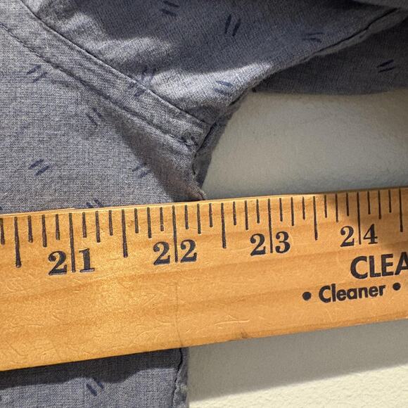 J Crew Shirt Mens Large Blue Slim Fit Secret Wash Stretch Button Down Casual - Picture 7 of 10